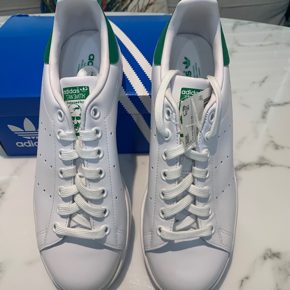 Stan Smiths, Adidas, white/green